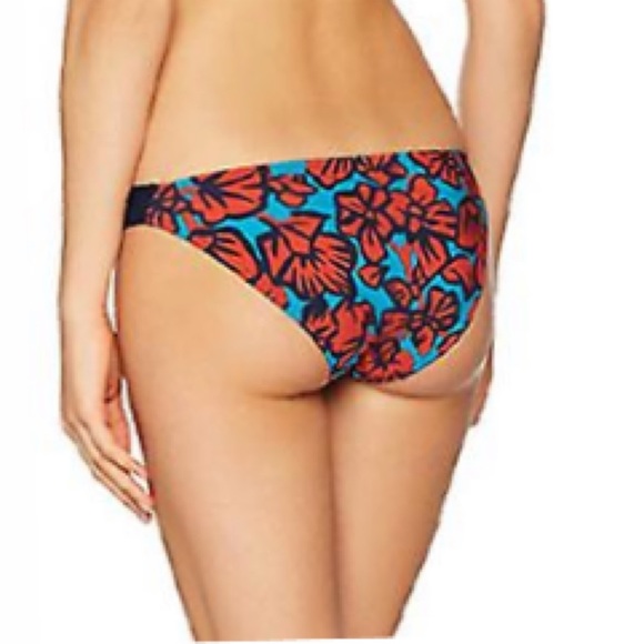 Maison Lejaby Paris France Aloha Honolulu Swim Bikini Bottoms Size Large Floral - Picture 6 of 11